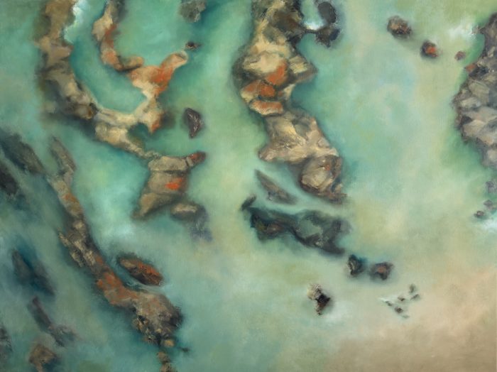 In the shallows